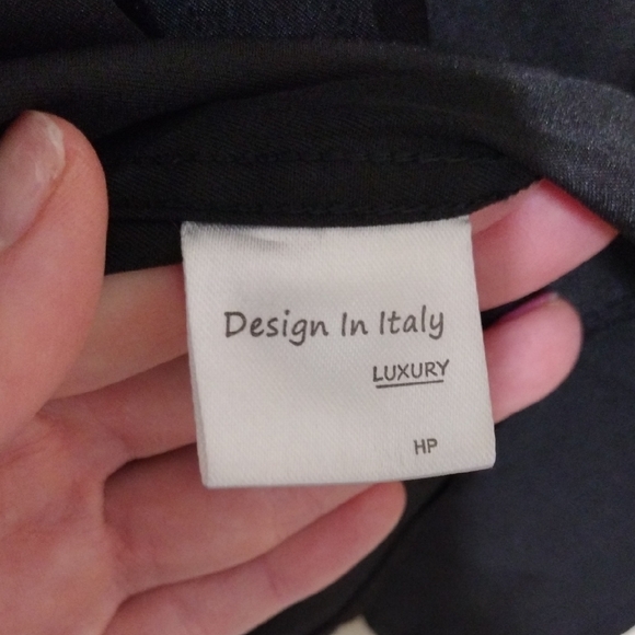 Black Button Down Shirt with Long Sleeves - Picture 3 of 11